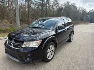 2012 DODGE JOURNEY BLACK